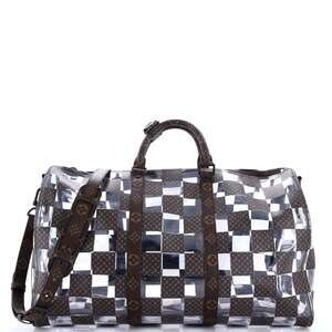 Louis Vuitton Chess Keepall Bandouliere 50